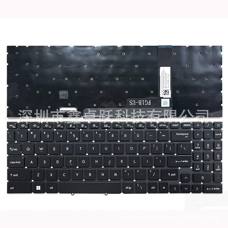 Us Applicable Keyboard for Msi Stealth Gs77 12U 12Ue 12Ug 12Uh Ms-17P1