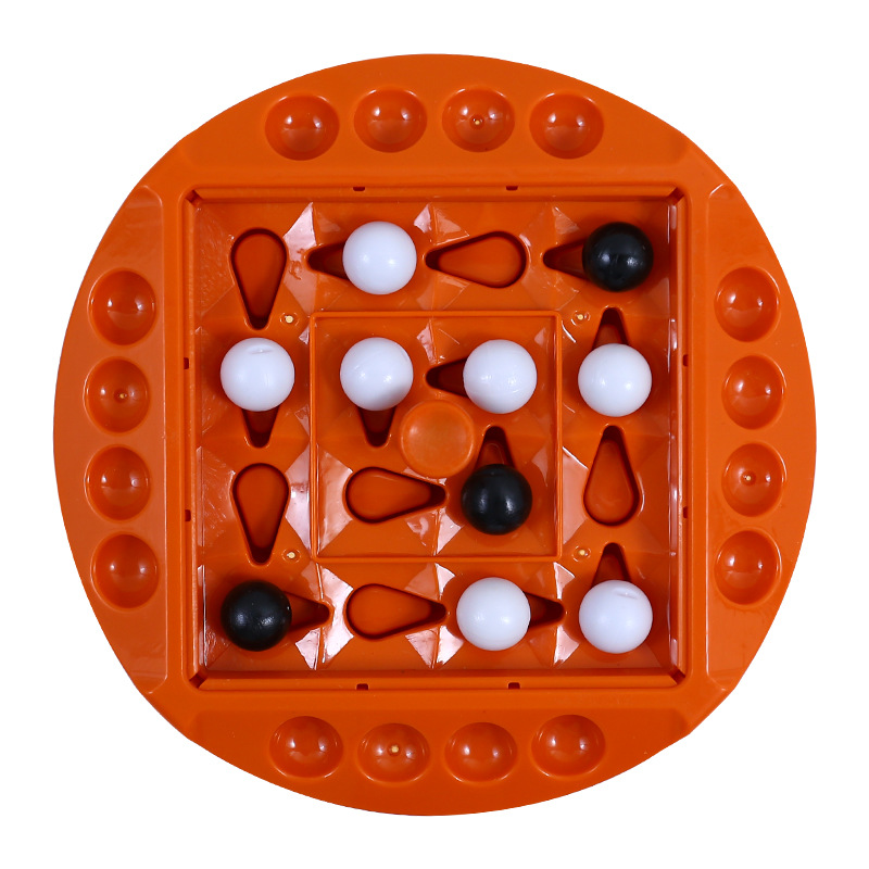 Track transfronterizo lógica ajedrez rompecabezas para niños doble batalla cuatro juegos giratorios de mesa juguetes interactivos juego de mesa