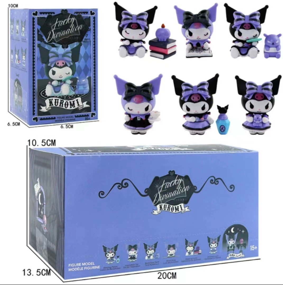 럭키 쿠로미 6개 세트 [엔드 박스]