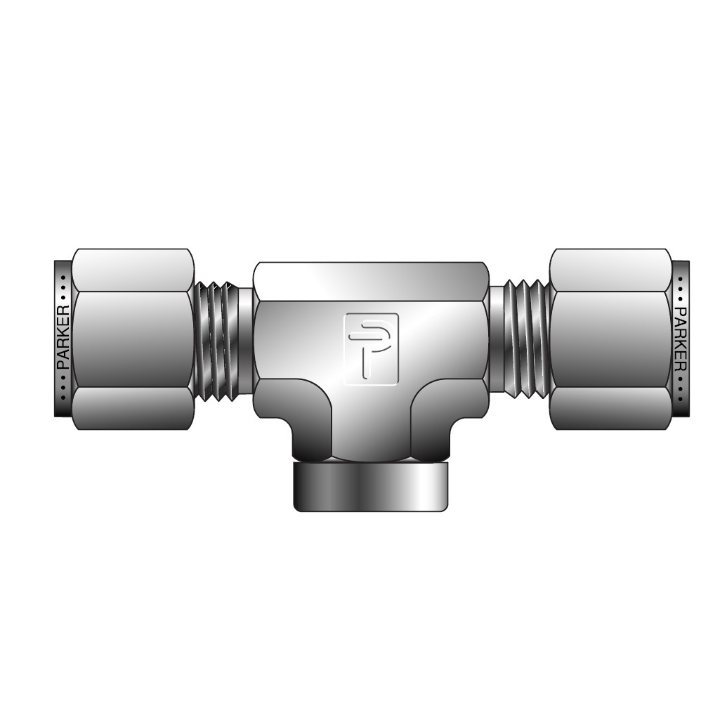 Parker派克 CPI/A-LOK系列 NPT内螺纹分支三通接头(英制)