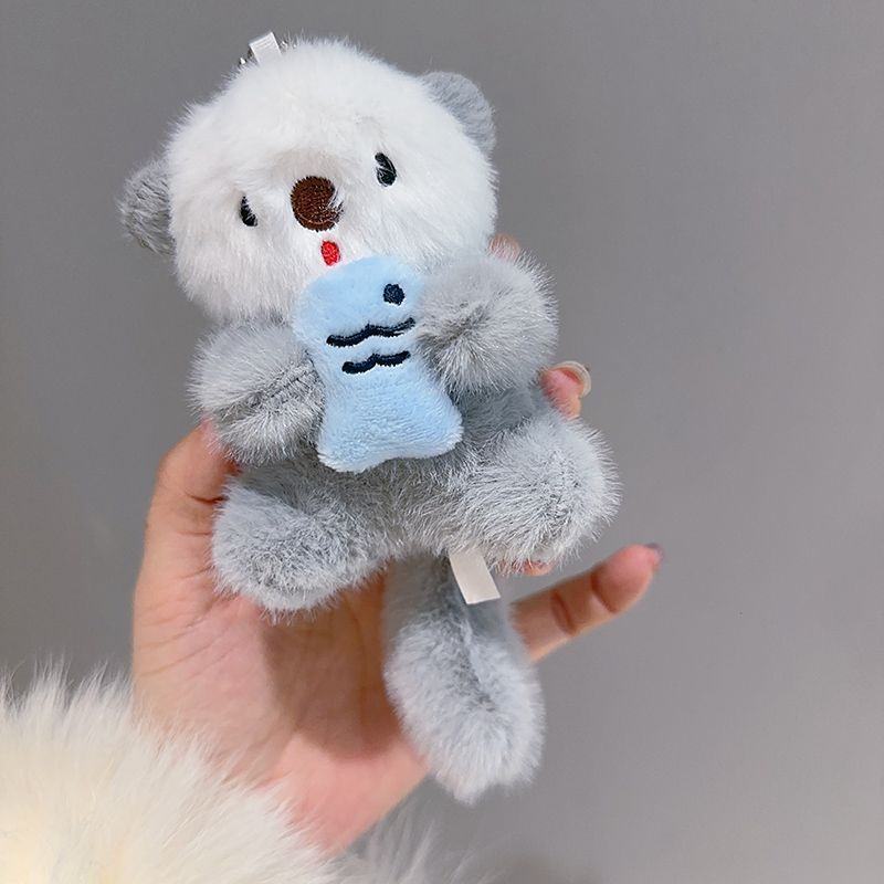 猫 Fusandi サメ猫 mofusand 女装ロングテール動物ぬいぐるみ漫画人形卸売かわいい|undefined