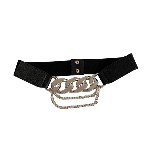 Elasticated Band Waist Belt for Women, Adjustable Fitted Dress with Cool, Stylish JK Fashion and Versatile Decorative Straps