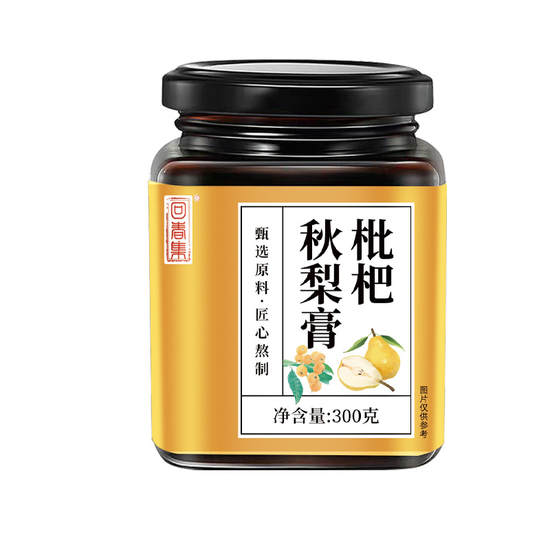 Loquat & Autumn Pear Paste (枇杷秋梨膏) — Traditional Herbal Fruit Paste, 300g overview