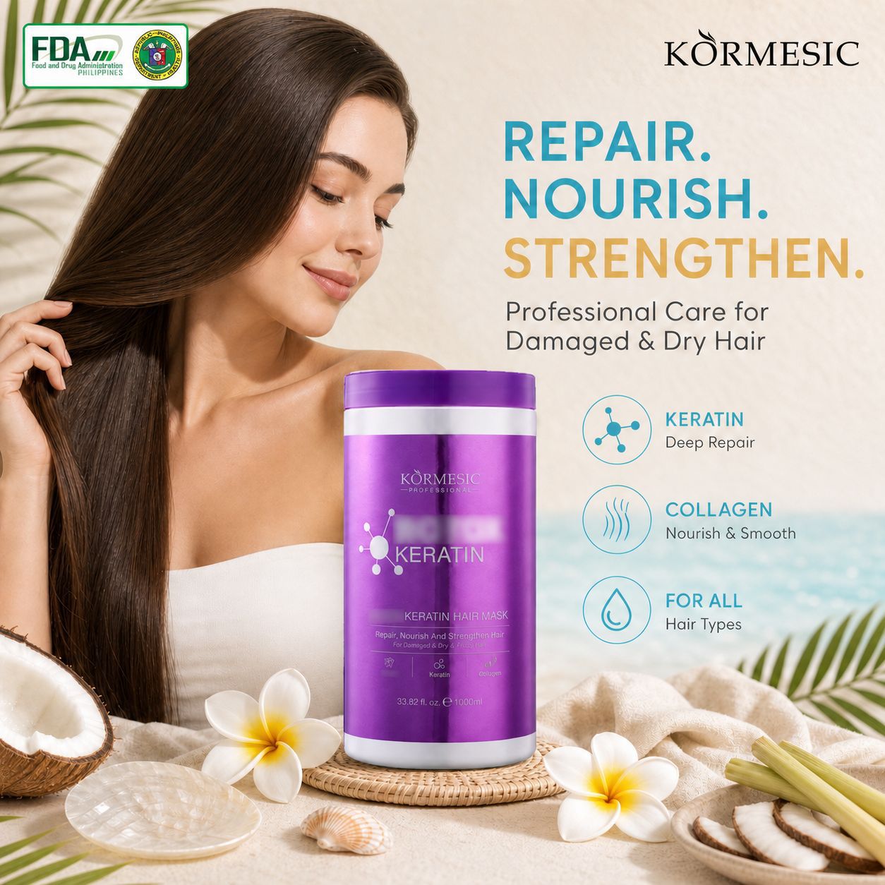 Filipinas KORMESIC máscara para el cabello image 1