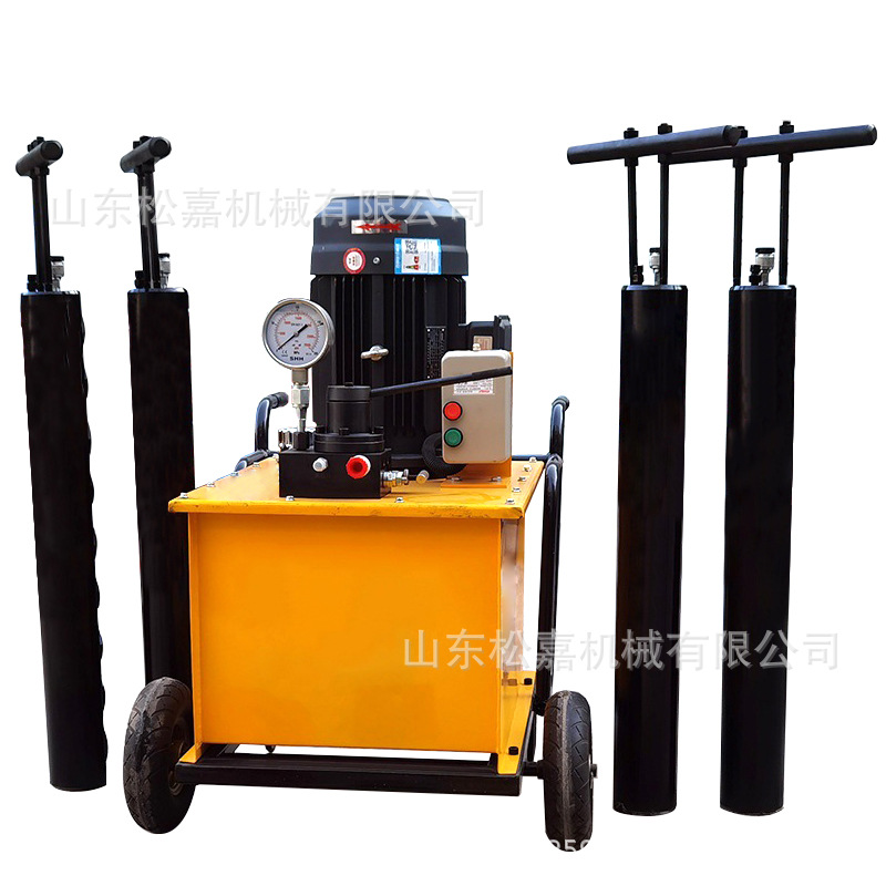 máquina de minería de piedra triturada de montaña de roca triturada divisor de concreto demolición barra de división hidráulica