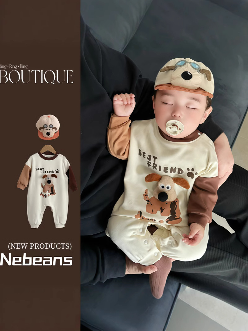 2025春モデル大集合! ファッションの赤ちゃんの服A綿は柔らかくて快適です。