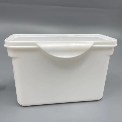 Laundry bead packaging storage box Fragrance bead plastic milky white lidded PP storage box Large quantity and good price