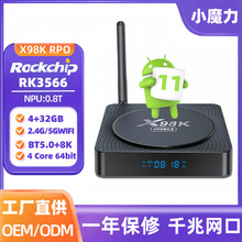 ��ƷX98KPRO�W�j�C픺���о΢RK3566��׿11�ҕ�и��� tv box���Q