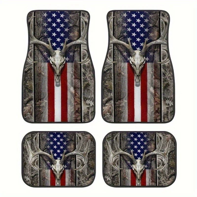 Style Car Floor Mats, Stain-Resistant, Avtomobil döşəmə paspasları - 1-138-suit-15-3344cm-two-piece-pack