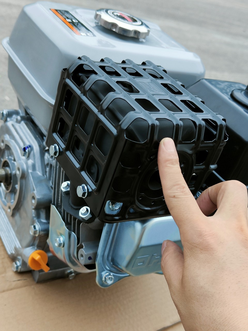 Chongqing Zongshen GB200F Gasoline Engine 168 Water Pump Marine Power 7 HP Flat Key Spray Spray Slurry