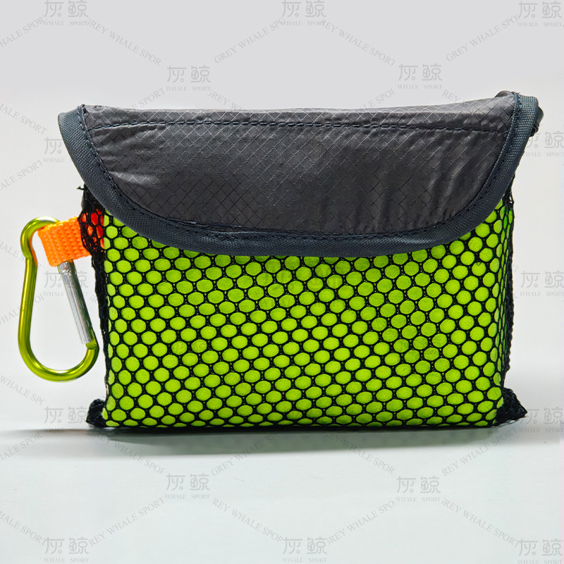 형광 녹색 나일론 백