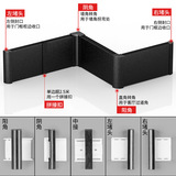Металлическая подсветка пола из нержавеющей стали на стену, 5/6/8см