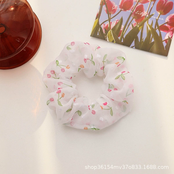 White cherry large intestine hair circle