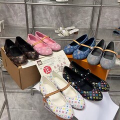 小众印花洋气玛丽珍鞋女2025秋季新款百搭高级感圆头平底浅口单鞋
