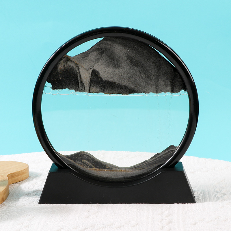 7inch 블랙 프레임 흑백 유사