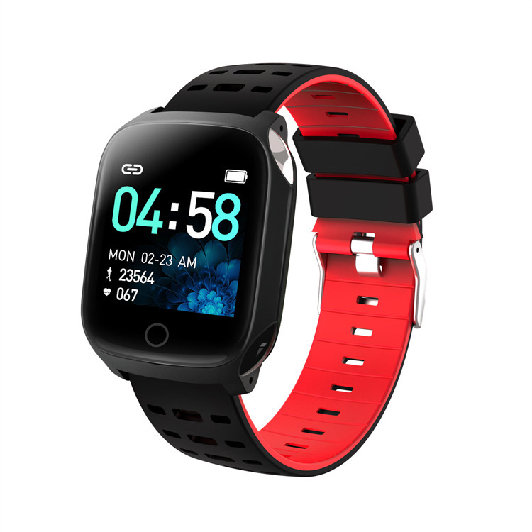 F16T smart bracelet body temperature ECG bracelet heart rate blood oxygen health monitoring information reminder distance multi-exercise