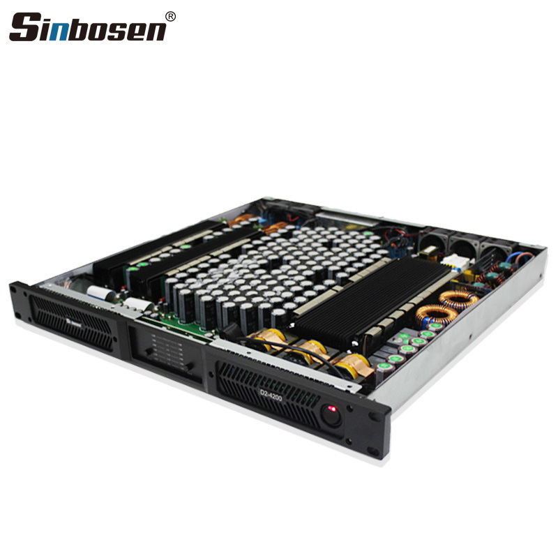 1U de alta potencia digital amplificador 4200W profesional de alta potencia etapa de audio sala de conferencias hogar centro comercial amplificador