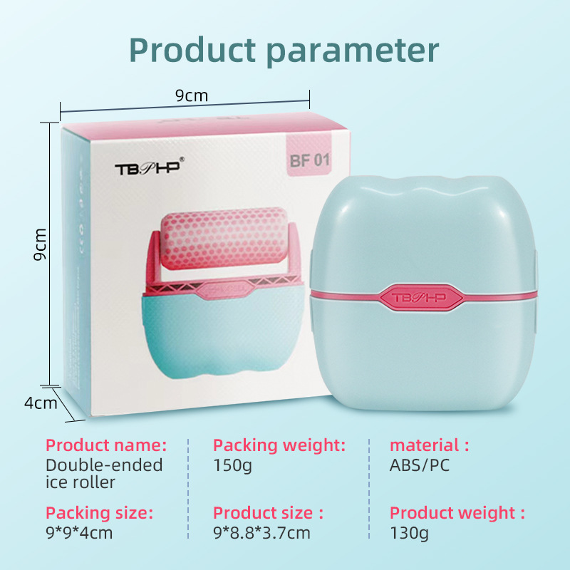 Foreign Trade Ice Cold Compress Roller Double-Head Ice Roller Dual-Mode Portable Massage Ice Compress Device ICE ROLLER