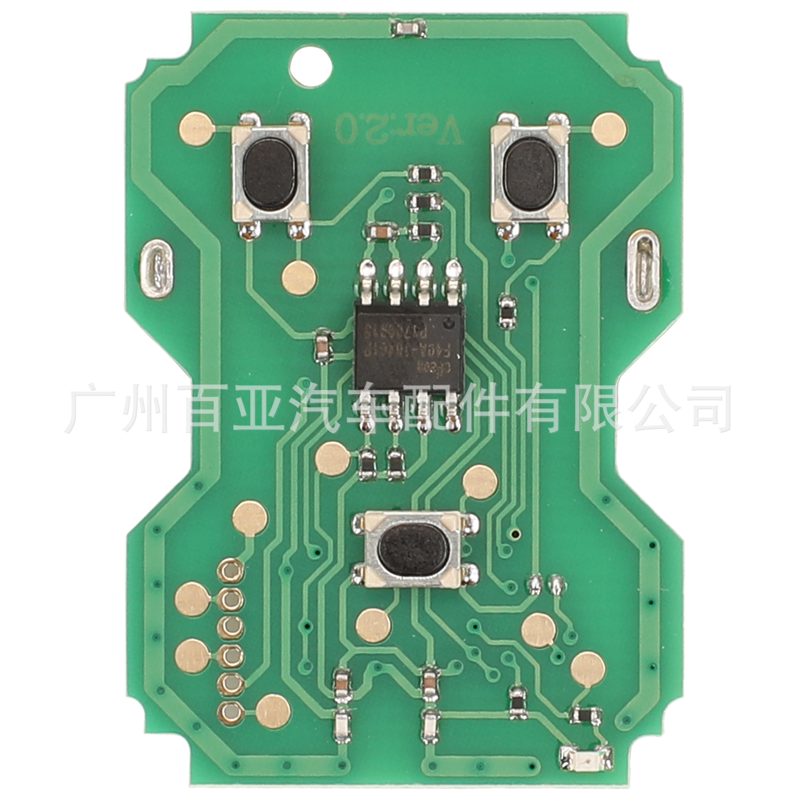 Suitable for 3-key BMW car remote control straight Board remote key circuit board 315/433MHz