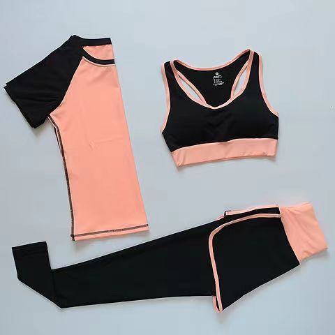 オレンジ（半袖+ブラジャー+ズボン