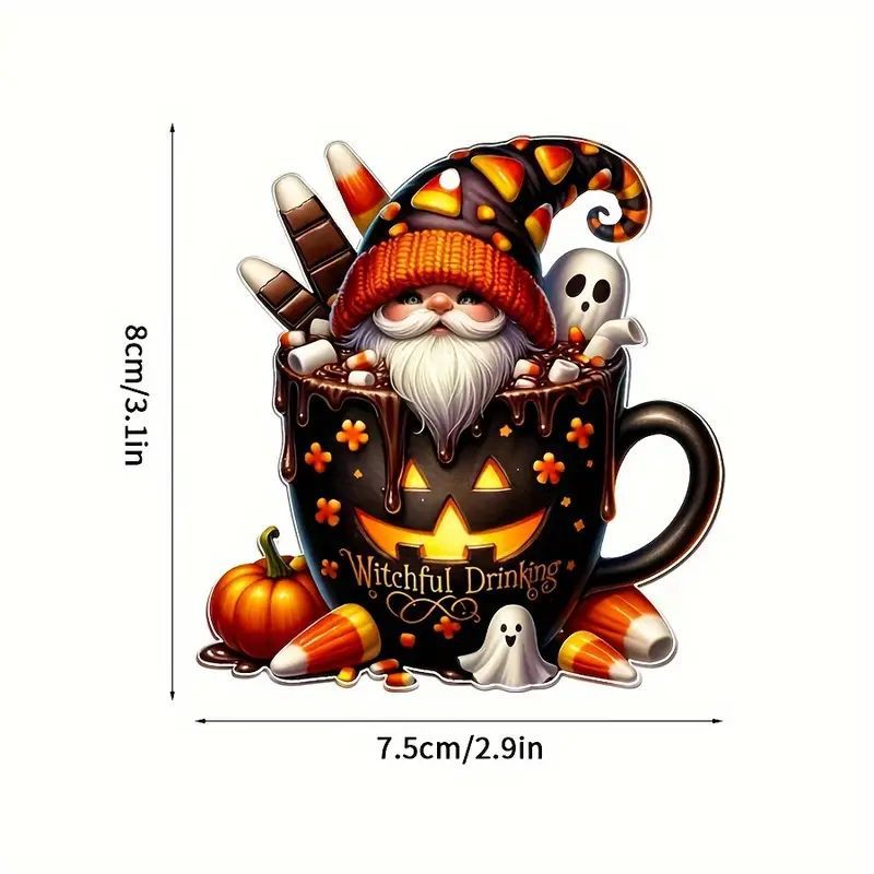 Nuevos productos transfronterizos de Halloween caramelo esqueleto automóvil decoración colgante accesorios de llave colgante soporte fijo