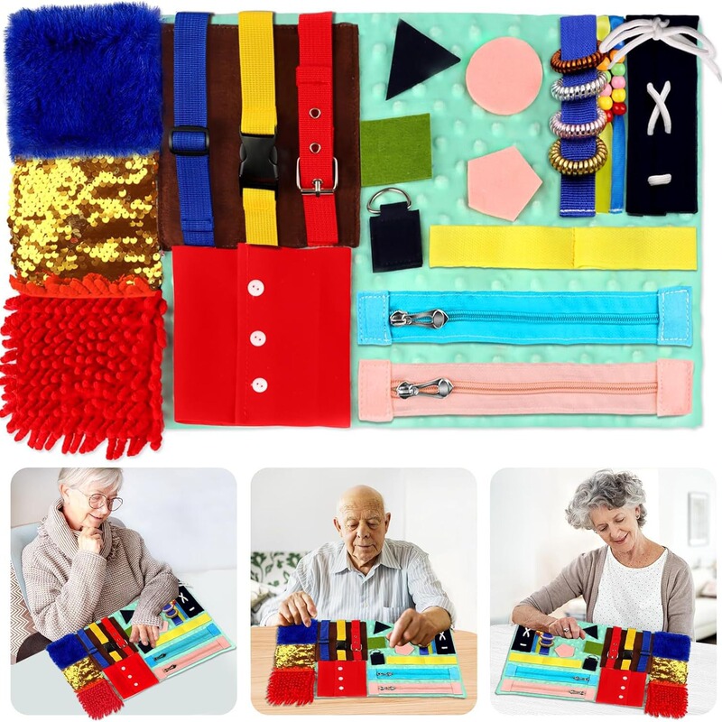 Cross-Border Sensory Training Blanket Cares for Alzheimer's Disease Memory, Enhances Senses, and Reduces Stress