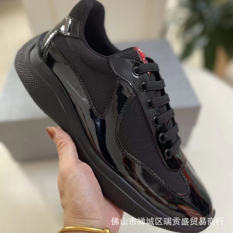 P's Sports Shoes, Genuine Leather Couple Shoes, Breathable Mesh Stitching Patent Leather Sneakers, Wear-Resistant Casual Men's Shoes, Cross-Border Export P's Sports Shoes, Genuine Leather Couple Shoes, Breathable Mesh Stitching Patent Leather Sneakers, Wear-Resistant Casual Men's Shoes, Cross-Border Export