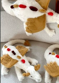 Carefully selected 48 pieces in stock British fun series collection plush doll Barceló Bear Matcha Dragon comfort doll