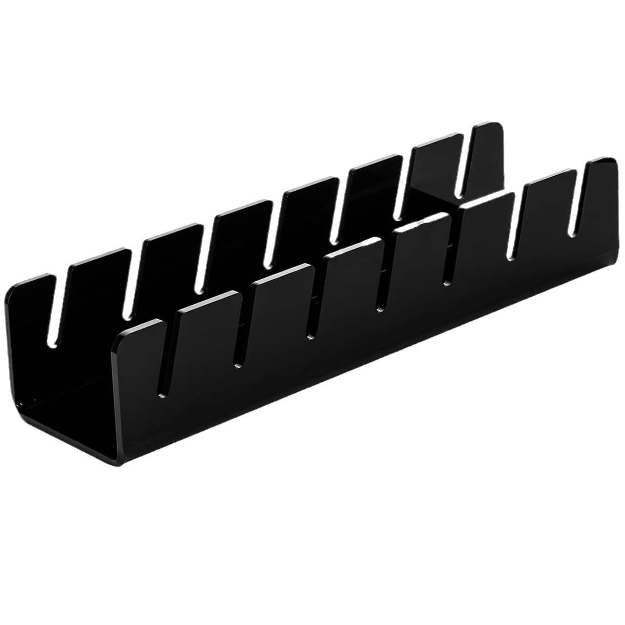 [A형 사각 모자 수납함] 블랙(컬러박스)