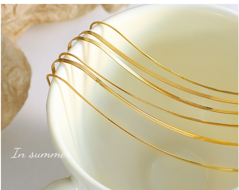 4g Weight 0.03µm-0.05µm Gold Plating Thickness PVD Coated Real Gold Plated 18K Gold Geometric 304 Stainless Steel Simple Style Waterproof Non Tarnish 304 Stainless Steel Bracelets