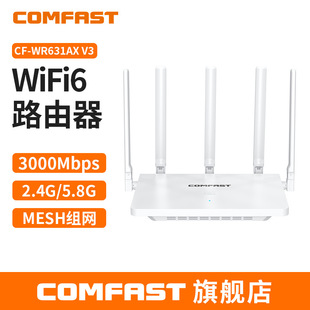COMFAST CF-WR631AXv3 Home MESH Networking WiFi6 Gigabit Dual Band 3000M Wireless Router