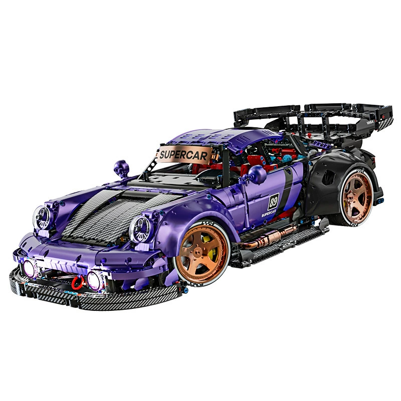K盒子 Racing car, конструктор с высокой сложностью, игрушка, масштаб 1:8, дистанционное управление
