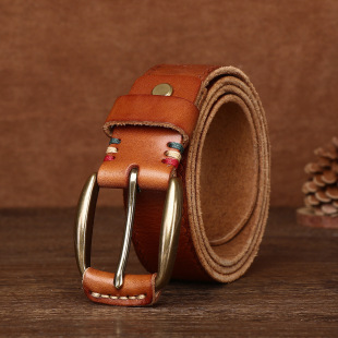 3.8CM��ʿ�����^��ţƤ�͹�ˮϴ��ɫ�S�~ᘿ��ް�Ƥ��ţƤ�羳