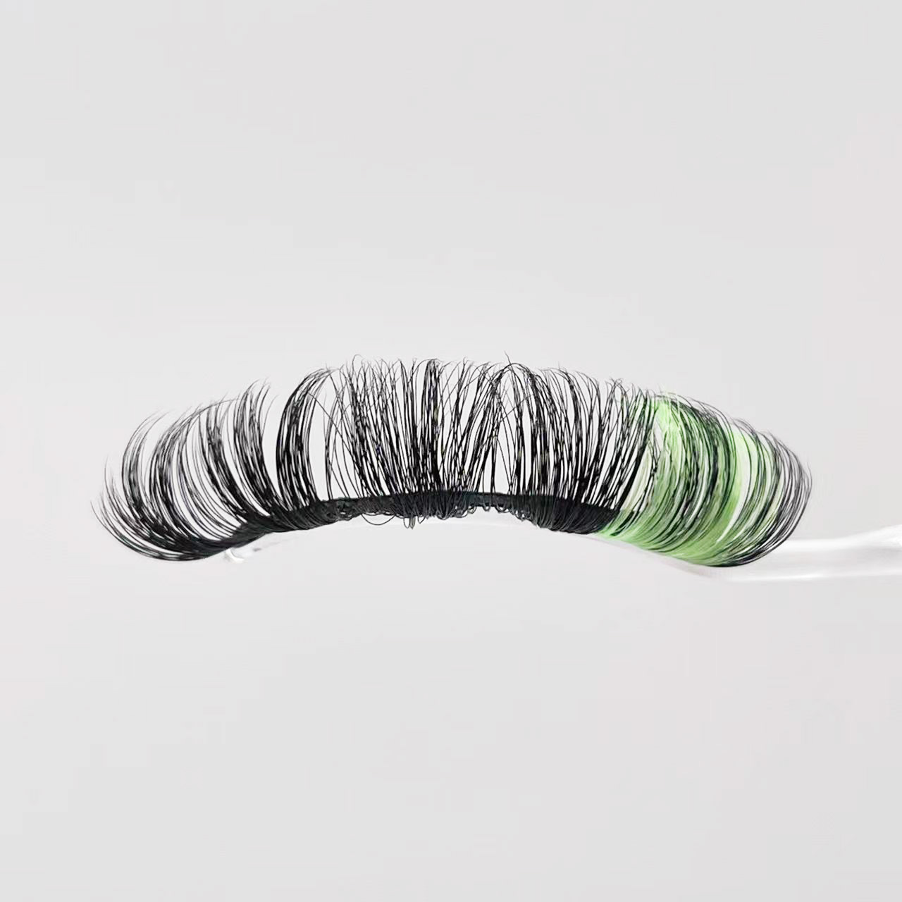 Nueva recomendar enano 20MM color de fibra química pestañas falsas Navidad etapa de maquillaje pestañas gruesas pestañas de Europa y América