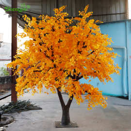 仿真银杏树公园商场酒店景观展览仿真树景观造景大型装饰落地布景