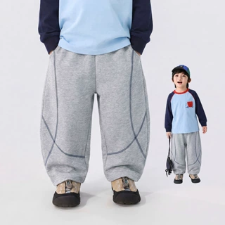 儿童裤子男童运动裤男孩休闲裤秋季2026新款弯刀裤童装早秋穿搭潮