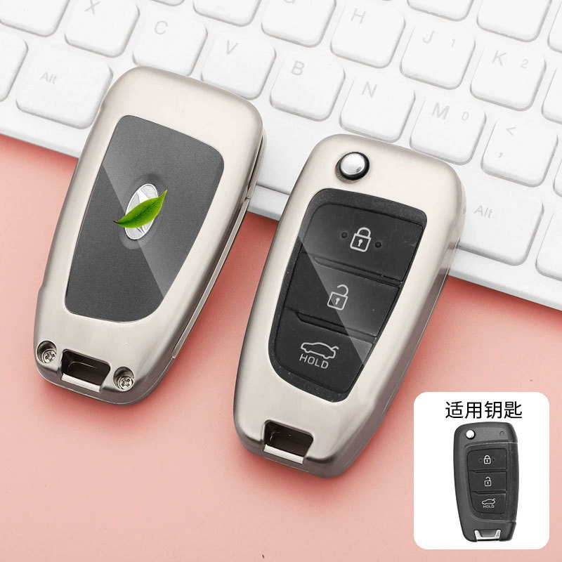 Подходит для Beijing Hyundai Xinshengda Key Label Sonata i10 Fista Pure Electric I Car Key Case