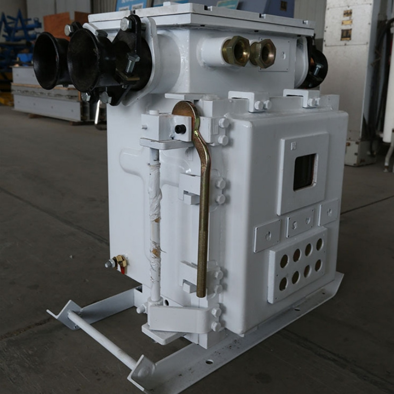 ventilador de mina de carbón doble fuente de alimentación arrancador electromagnético de vacío a prueba de explosiones interruptor a prueba de explosiones suministro directo mayorista seguro y confiable