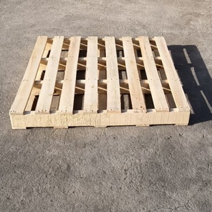 Qingdao Jiaozhou Solid Wood Pallet Fumigation Pallet Fumigation-Free Pallet Export Wooden Pallet Plywood Pallet