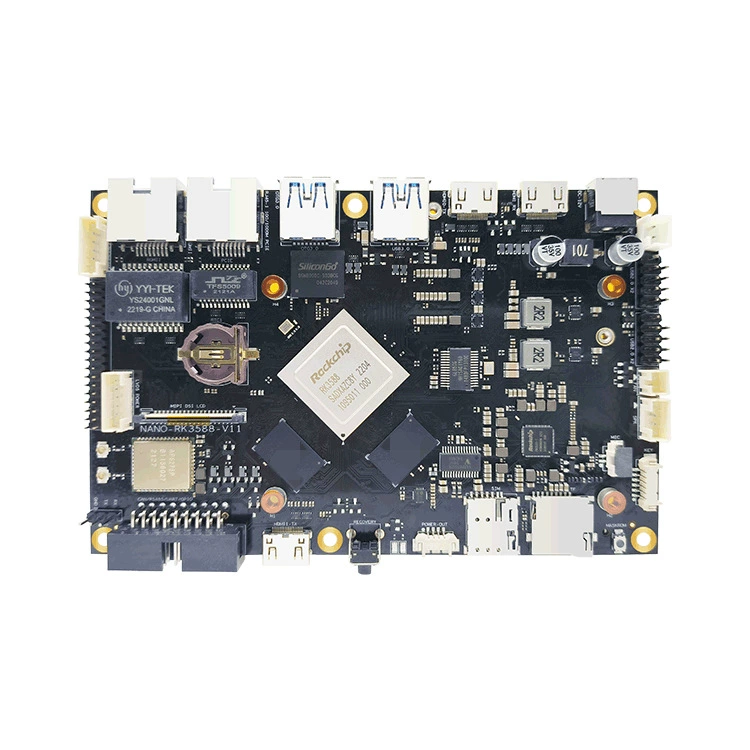 Плата разработки Risin Micro RK3588 6T NPU RockChip Octobic 8K Yuanchuang NANO-RK3588