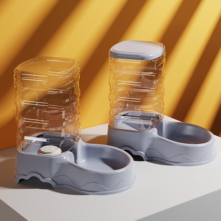 Gato dispensador de agua mascota Alimentador automático perro dispensador de agua potable artefacto flujo no enchufable suministros al por mayor