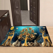 跨境外贸生命之树门口地垫入户玄关浴室客厅卧室脚垫门垫满铺地毯