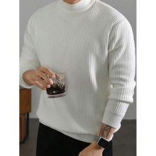 G 76098 Men's Stripe Sweater ��ʿ���ƴ��ë�¿羳����ͨ