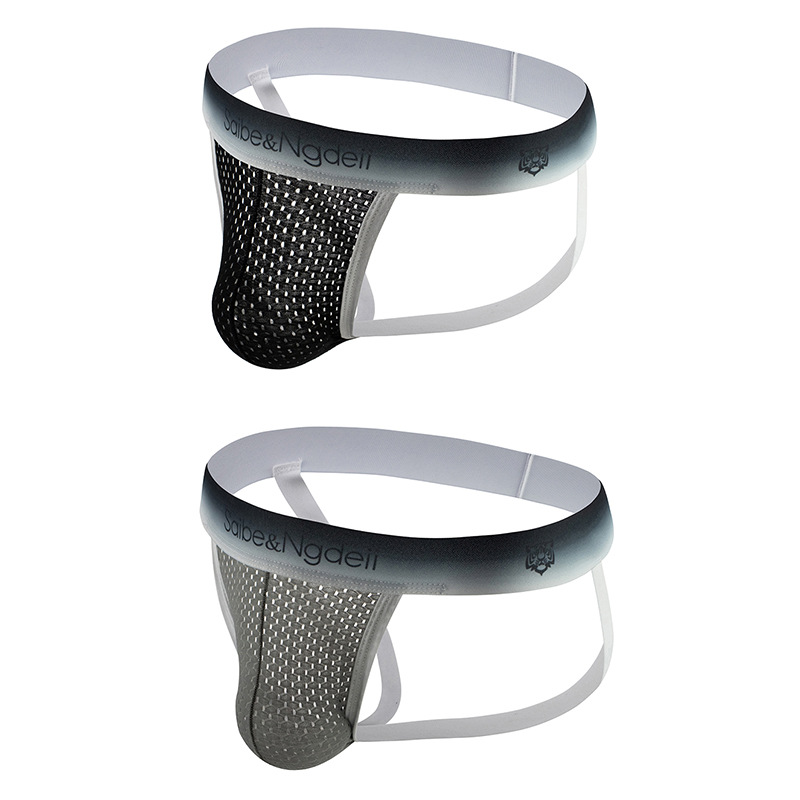 Vyriški seksualūs tinklelio stringai iš ledo šilko laidūs orui_voghion.com