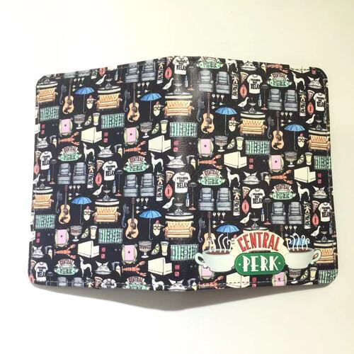 American TV series Friends Passport Cover the Office Travel Document Protective Cover Passport Book