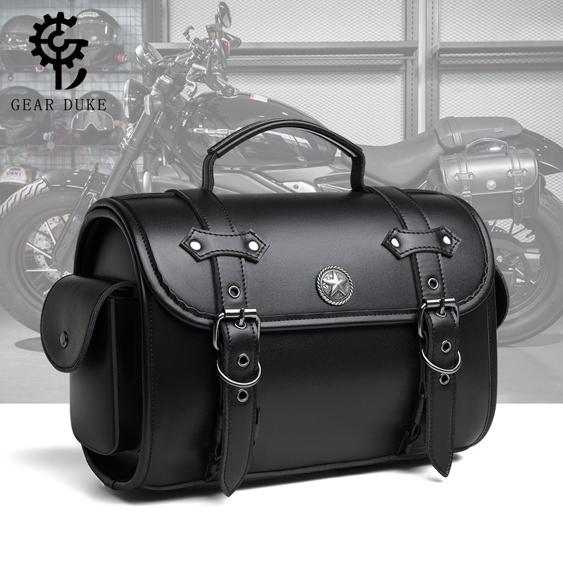 Cross-border Hot Selling European and American Punk Retro Motorcycle Hanging Bag Harley Motorcycle Products Outdoor Riding Device Modified Bag