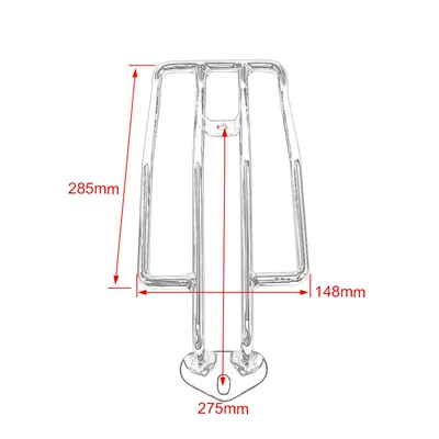 XL1200 long luggage | Motorcycle Safety Supplies