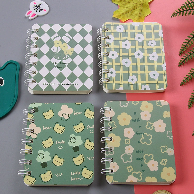 A7 Rollover Coil Mini Notebook Journal Office Notepad