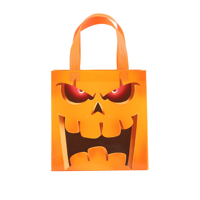 新しいハロウィン不織布バッグギフトバッグハンドバッグギフト防水包装袋クロスボーダースポット卸売|undefined