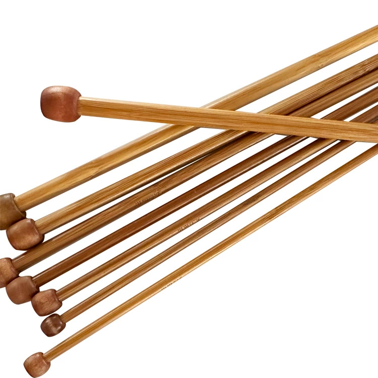 Одноконечная игла для свитера игла для шерсти 18 типов вязальных инструментов карбонизированные с Бусиной Стержень Игла костюм игла для шарфа бамбуковая игла